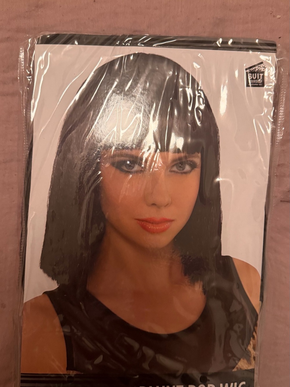 Black bob wig